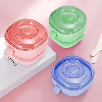 Salon SPA Body Waxing Melt Heater Collapsible Silicone Waxing Pan For Beauty Treatment Wax Machine