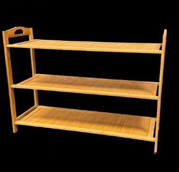 Multi-function Storage Shelf Home Furniture Multi-Tier Bamboo Shoe Rack, Free Standing Shoe Shelf Entryway Shoe Storage Organizer