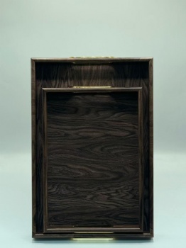 Wooden Dry Fruit Tray Set Wooden Tray High High-Density Uniform Color Wooden Tray Display