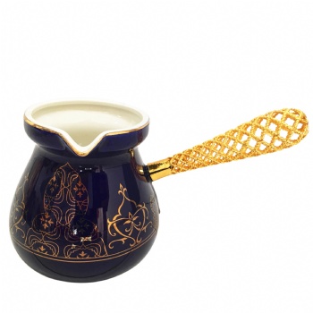 Turkish Coffee Pot Coffee Warmer Ceramic Porcelain Coffee Pot - E