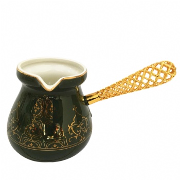 Turkish Coffee Pot Coffee Warmer Ceramic Porcelain Coffee Pot - F