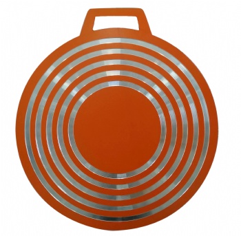 Aluminum Round Griddle Non-stick Skillet Tawa Pan Flat Pan with Non-stick Coating
