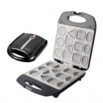 Uniform Heat Double-sided Heating Non-stick Coating Cake Machine Electric Cake Maker Cookie Maker