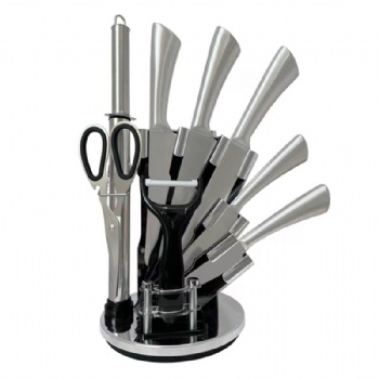 Knife Set Stainless Steel With Knife Holder