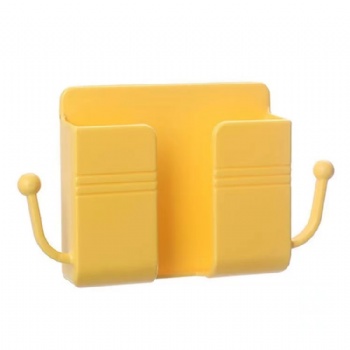 Mobile Phone Charging Bracket Multifunctional Wall Punch-free Bedroom Wall-mounted Bedside Storage Remote Control Rack